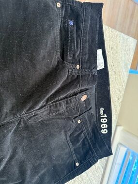 GAP Black Skinny Corduroy Pants